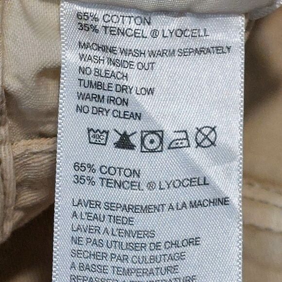 TOMMY BAHAMA Jeans Men's Island Crafted Shorts Size 38 Cotton Tencel Flat Front - Picture 9 of 14